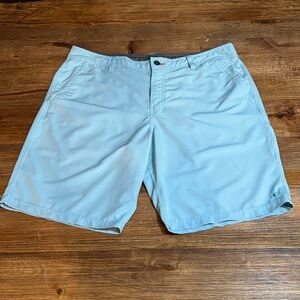 O'Neill Men's Sky Blue Flat Front Hybrid Shorts